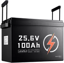VEVOR 24V 100Ah LiFePO4 ličio baterija