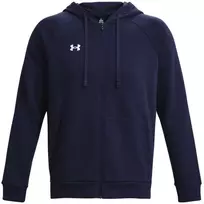 Vyriškas džemperis su gobtuvu Under Armour Rival Fleece, tamsiai mėlynas