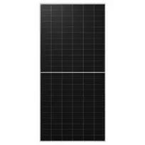 Longi 640 W Solar Hi-MO X10 LR7-72HVD- 640M Sidabrinis frame Transparent N-type Back Contact Glass-Glass