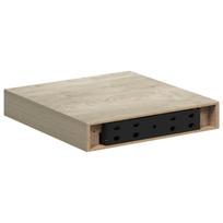 vidaXL Pakabinamos lentynos, 2vnt., ąžuolo, 23x23,5x3,8cm, MDF