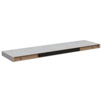 vidaXL Pakabinama sieninė lentyna, betono pilka, 90x23,5x3,8cm, MDF