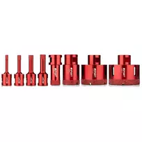 SMART365 Deimantinių grąžtų rinkinys 9 vnt. 6-68 mm M14 porcelianiniam akmeniui