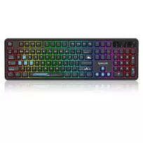 Redragon Volcano K526BB-WL Dual Mode Mechaninė Žaidimų Klaviatūra, RGB Apšvietimas, Juoda