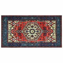 vidaXL Kilimas ORIZ Raudona 80 x 150 cm 100% poliesteris