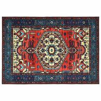 vidaXL Kilimas ORIZ Raudona 200 x 280 cm 100% poliesteris