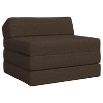 vidaXL Sulankstomas Sofos Lova Taupe 70 x 60 x 49 cm Audinys
