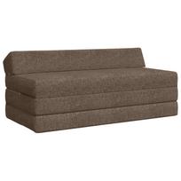 vidaXL Sulankstomas Sofos Lova Taupe 120 x 60 x 49 cm Audinys