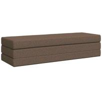 vidaXL Sulankstomas Sofos Lova 180 x 67 x 45 cm Taupe
