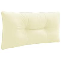 vidaXL Atlošo pagalvė PUTTEN 100% poliesteris Kreminė 70 x 40 x 10 cm