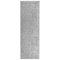 vidaXL Kilimas Pilka 80 x 300 cm 100% poliesteris 3 mm Plaunamas