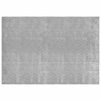 vidaXL Kilimas Pilka 190 x 300 cm 100% poliesteris 3 mm Plaunamas