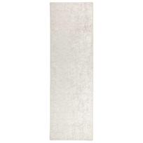 vidaXL Kilimas Kreminė 50 x 300 cm 100% poliesteris 3 mm Plaunamas