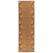 vidaXL Bėgimo kilimėlis FLORNES Austas Okra 100 x 150 cm PP 7 mm