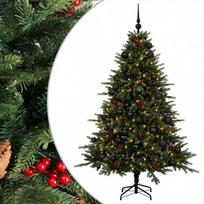 vidaXL Dirbtinė kalėdinė eglutė su rutuliuku 240 cm 300 LED