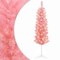 vidaXL Dirbtinis lieknas Kalėdų medis 120 cm 150 LED Šilta balta