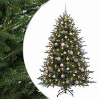vidaXL Dirbtinė kalėdinė eglutė su rutuliuku 180 cm 300 LED