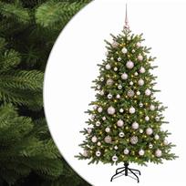 vidaXL Dirbtinė kalėdinė eglutė su rutuliuku 240 cm 300 LED