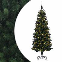 vidaXL Dirbtinė kalėdinė eglutė su rutuliuku 180 cm 300 LED