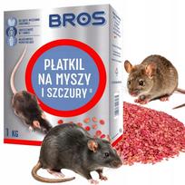 BROS Płatkil jaukas pelėms ir žiurkėms, 1 kg – veiksminga apsauga