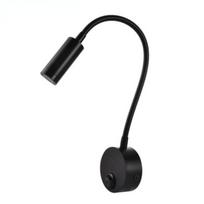 1PC Bedside Working Study Reading Lamp Wall Lamp 3W LED Book Lamp Wall Night Light LED Flexible Spotlights Lamp juoda