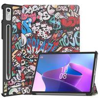 Dėklas Lenovo tab P12 12.7, lengvas, su trijų dalių stoveliu, odinis planšetės dėklas Xiaoxin Pad Pro 12.7 P11 P11Pro P12 2023 Tab P11 J606 11inch