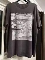 Rage Against the Machine Roko Grupės Marškinėliai Unisex Medvilniniai S-4XL Unisex Marškinėliai M gray