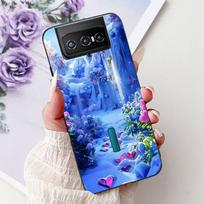 Asus Zenfone 7 ZS670KS dėklas I002D Populiarus gėlėtas minkštas juodas silikoninis telefono dėklas Zenfone 7 Pro ZS671KS Funda I002DD Capa Zenfone ZS670KS blue