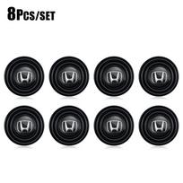 8Pcs Car Door Absorber Shockproof Anti Noise Pad Buffer Gasket For Honda Civic Fit Jazz Accord Pilot CRV Odyssey Passport City black