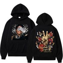 Michajackson King Of Pop Mj Fan Gift Hoodies Men Women Classic Hip Hop Pop Music Sweatshirts High Quality Cozy Casual Hooded M juoda