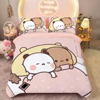 Kawaii Bubu and Dudu Bedding Sets For Children and adults Lovely children's duvet cover Comforter Bed Single Twin Full King Quee 140*200cm/55x79in Single/Twin 3pcs
