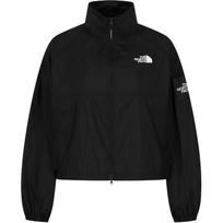 The North Face Olema Lt Logo Zip-Up Stand Collar Long Sleeve Lightweight Loose Jacket Women jackets NJ3LS39J 085 black
