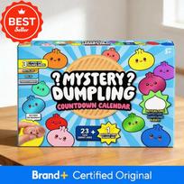 Soft Bun Squishy Slow Rising Stress Relief Toy Squishy Fidget  Dumpling Day Countdown Advent Calendar Sensory Toy Party