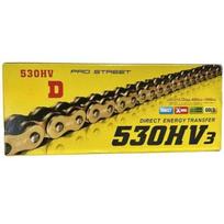 Motorcycle Chain 520 525 530 428 Chains 120 136 Links  for Yamaha Kawasaki Suzuki for ATV for Dirt Bike High Quality DID O-Ring DID530V 120LINKS
