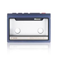 FiiO SK-M21 MP3  Cassette Style Case Potale Protective Case for Fiio M21 Music Player Portable Music Player Accessory Gifts tamsiai mėlyna spalva