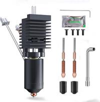 Creality Official K2 Plus Hotend Accessory Kit-Ceramic Heating Block, Unicorn Quick Swap Nozzle, All-Metal Integrated Constructi 0.2mm