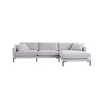 Sofa Domus (Kampinė chaiselongue su dviviete sofa)