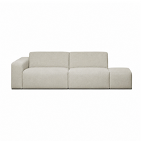 Sofa LOFT (Trečioji vieta su pufu) (Modulinė)