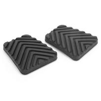 2 vnt. Automobilio stabdžių ir sankabos pedalo dangteliai Guminiai Pakeitimas Tinka Hyundai Accent 2005 2010 black