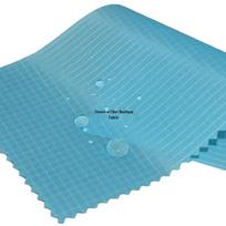 210T Polyester Waterproof Fabric for Canopies, Tents, Bags, Backpacks, and Kites Dark Gray Three-grid blue