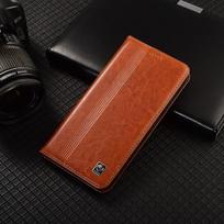 Vertikali linija natūralios odos atverčiamas dėklas Ulefone Armor 18 18T 19 21 22 23 24 25T 26 27 27T 28 Mini 20 20T Pro Ultra Armor 27 Pro