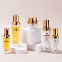 Eluzai 24K Gold 5-Piece Basic Set, 1 Set white