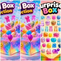 +Pcs Surprise Box Squishy Toys, Assorted Squishy Figures With Yellow Character, Moai, Panda, Rabbit, Duck And Jellyfish Styles, United States