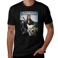 Uhtredas iš Bebbanburgo Paskutinė karalystė netflix serialas Marškinėliai Antiraukšlėti trumpomis rankovėmis T-shirt 3XL brown