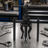 Internal Bearing Puller Sturdy Three-Jaw Manual for Technicians gray