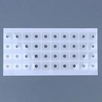 40Pcs Single Way Coffee Bag Degassing Valves Patch Type Food Safe CO2 Releasing Valves for Coffee Roasters Packaging one size white