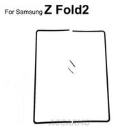 Aocarmo For Samsung Galaxy Z Fold 2 3 4 5 6 Fold 7 Fold6 Front Screen Stand Middle Bezel Frame LCD Display Bracket Plastic Hoder Z Fold2
