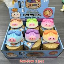 Mysteries Rainbow Squishy Dumplings Ornament Slow Rising Stress Relief Fidget Toys Desk Accessories Party Gift For Kids Adults