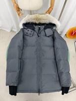 Chelsea Parka Žąsų Pūkų Striukė Modelis 04 - Aukšta Versija 3804L. XL pilka