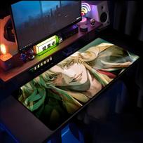 Anime Black Lagoon Mouse Pad Revy Balalaika Eda Rokurou Large Xxl Pu Mousepad Computer Manga Keyboard Pad Accessories Desk Mat 800x300x2mm beige