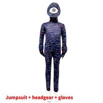 Roblox Doors Ieškok ir surask kostiumas iš pieno šilko medžiagos Helovino Cosplay 180cm mėlyna